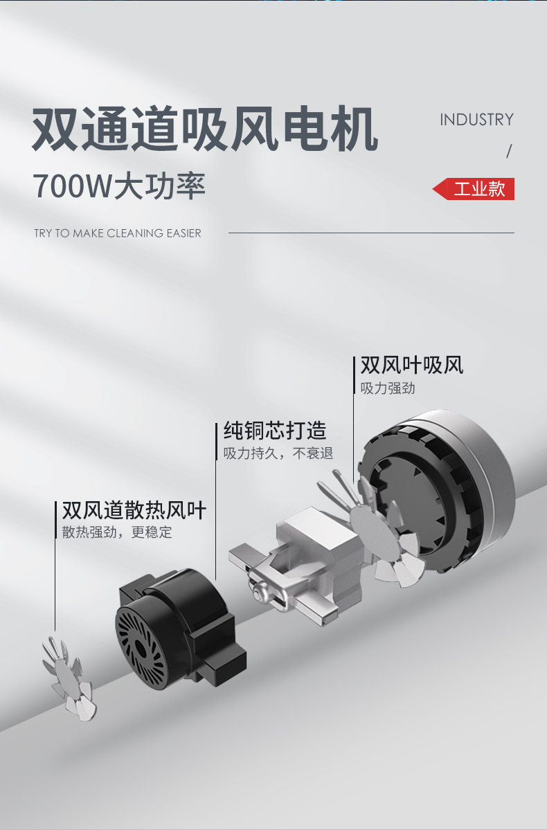 揚子吸塵器C1工業吸塵器(圖9)